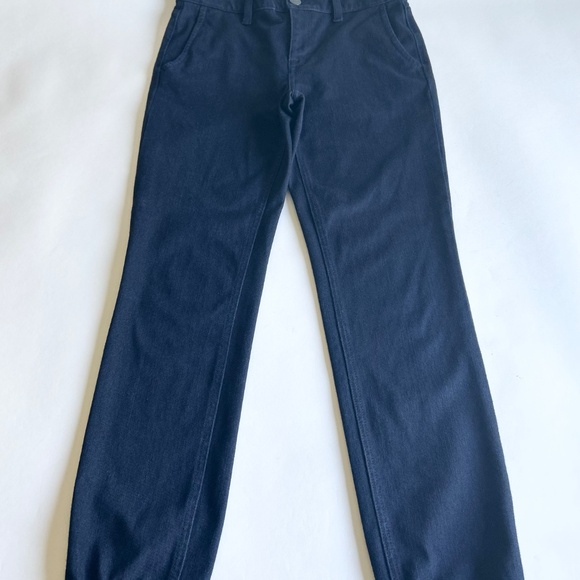 Vince Navy Denim Polyester Cotton Logger Jeans size 26 - Picture 3 of 16